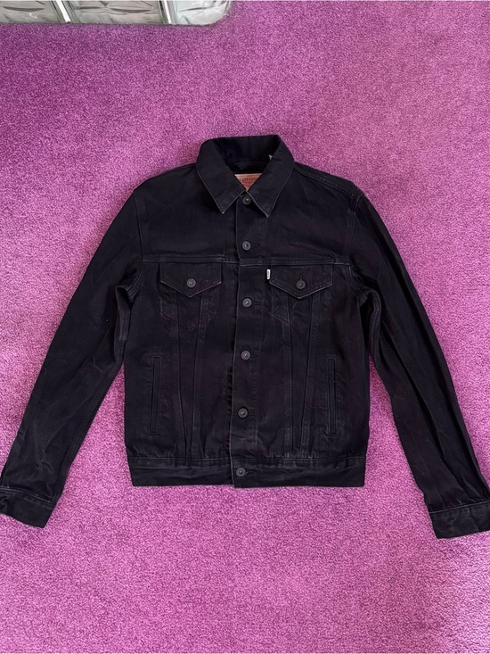 Levi's Jackets & Blazers - Levi’s Women’s Black Denim Trucker Jacket - Classic Casual Outerwear